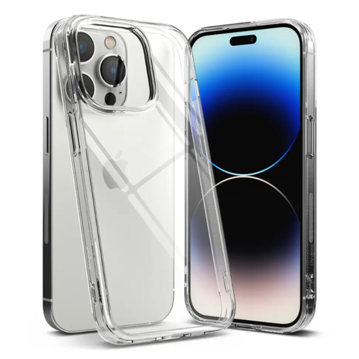 Прозрачный силиконовый чехол-накладка Oucase для Apple iPhone 14 Pro Max