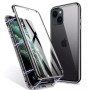 Накладка бампер магнит Bakeey Metal Frame 360° для Apple iPhone 14 Plus, Black