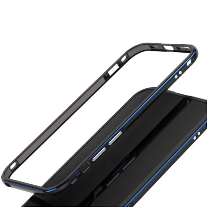 Противоударный чехол накладка Metal Frame для iPhone 16e с защитой на камеру