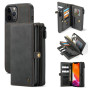 Чехол-кошелек CaseMe Retro Leather для Apple iPhone 13 Pro Max, Black