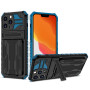 Чехол-накладка Ricco Armor Card Case для Apple iPhone 13 Pro синий