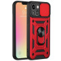 Чехол-накладка Ricco Camera Sliding для Apple iPhone 13 красный