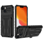 Чехол-накладка Armor Case with Card Slot для Apple iPhone 14 чёрный