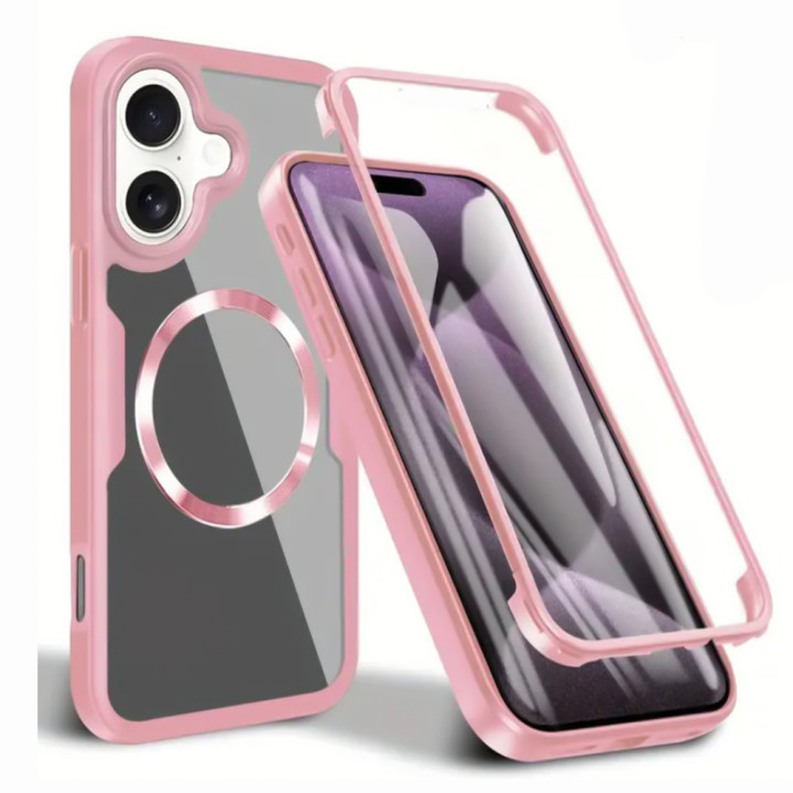 Чехол Double Shield 360 with Ring для iPhone 16