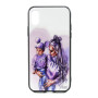 Чехол-накладка Glass Case Girls для Apple iPhone X / XS 8