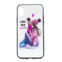 Чехол-накладка Glass Case Girls для Apple iPhone X / XS 8