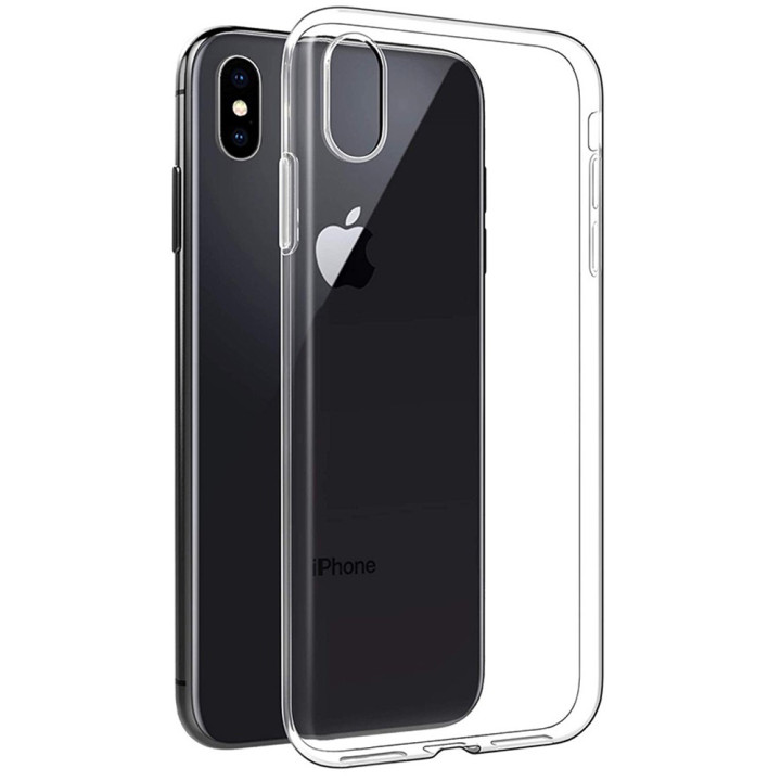 Прозрачный силиконовый чехол-накладка Oucase для Apple iPhone XR