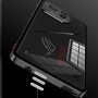 Противоударный чехол накладка Metal Glass для Asus Rog Phone 9 / 9 Pro