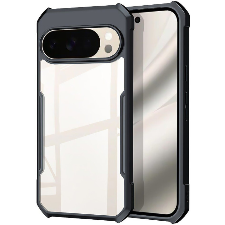 Противоударный чехол XUNDD для Google Pixel 10 / 10 Pro с защитой на камеру, Black