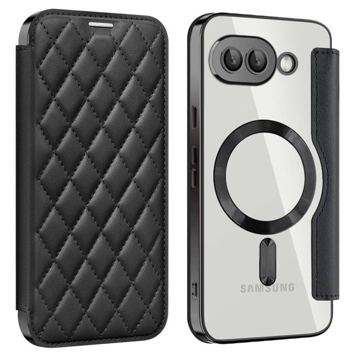 Чехол книжка Lingge Glass для Google Pixel 9A с магнитным кольцом