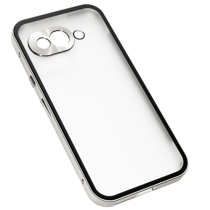 Противоударный чехол накладка Metal Glass для Google Pixel 9A​