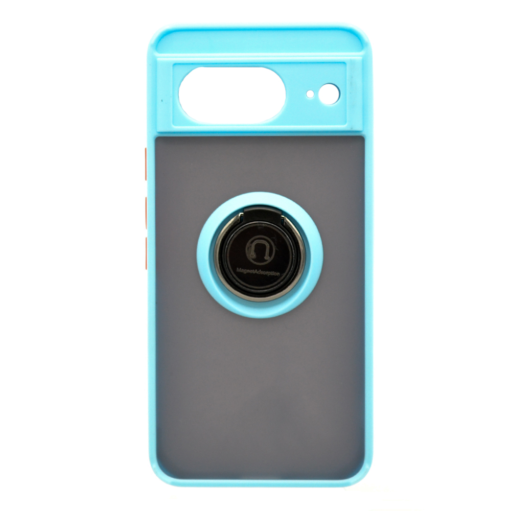 Чехол-накладка TPU Color Matte Ring для Google Pixel 8 синий