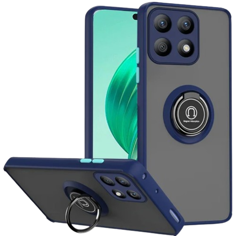 Чехол - накладка TPU Color Matte Ring для Honor X8A​ синий