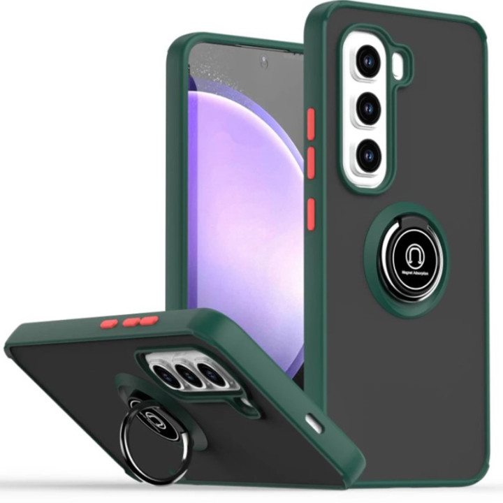 Чехол - накладка TPU Color Matte Ring для Infinix Hot 60 Pro+