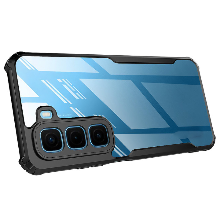 Противоударный чехол - накладка Acryl Armor Shell для Infinix Hot 60i 4G, Black