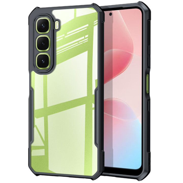 Противоударный чехол XUNDD для Infinix Hot 60i, Black