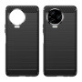  Чехол-накладка Polished Carbon для Infinix Note 12 2023 красный