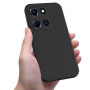 Матовый чехол TPU для Infinix Note 30 4G, Black