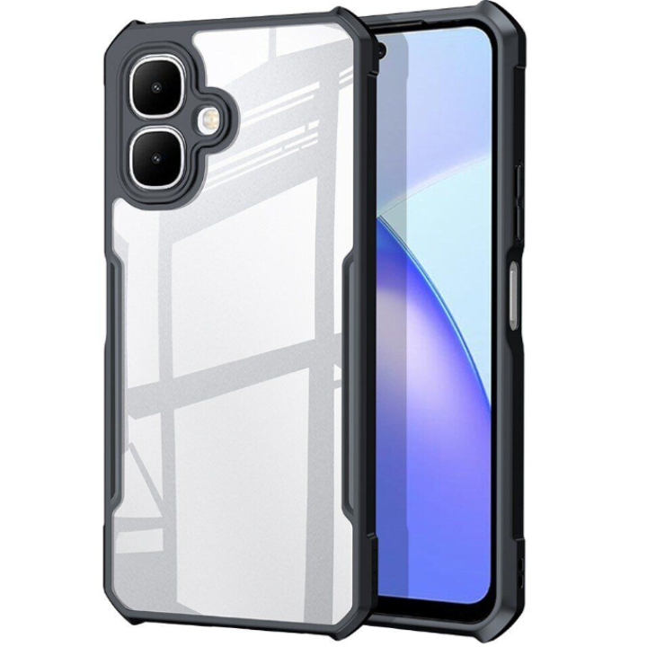 Противоударный чехол XUNDD для Infinix Smart 10 с защитой на камеру, Black