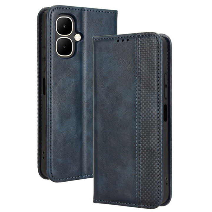 Чехол - книжка Epik iFace Retro Leather для Infinix Smart 10​​ с магнитным креплением