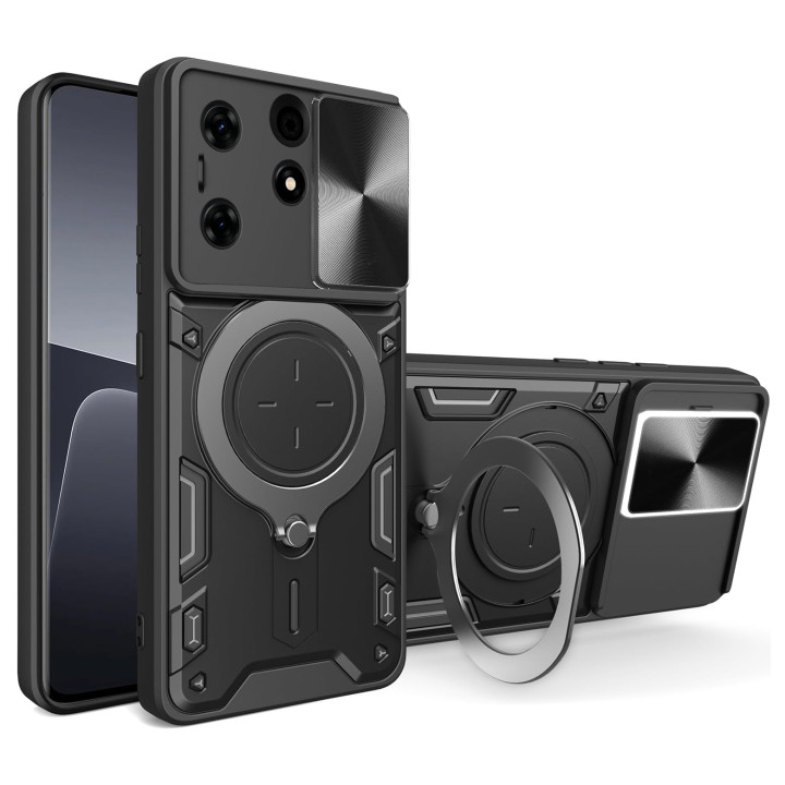 Чехол - накладка Omeve Magnetic Ring для Infinix Smart 8 / Hot 40i