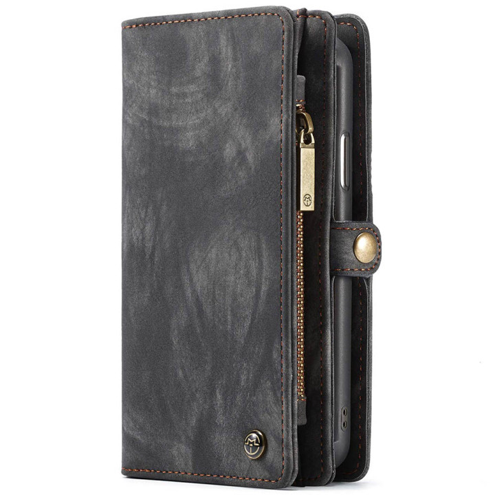 Чехол-кошелек CaseMe Retro Leather для Apple iPhone 11 Pro, Black