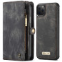 Чехол-кошелек CaseMe Retro Leather для Apple iPhone 11 Pro, Black