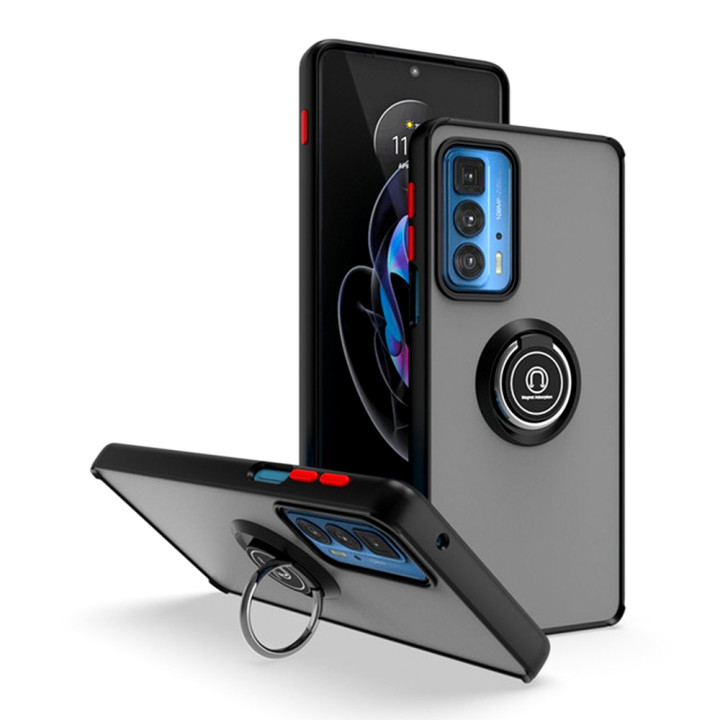 Чехол-накладка TPU Color Matte Ring для Motorola Edge 20