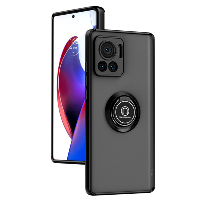 Чехол-накладка TPU Color Matte Ring для Motorola Edge 30 Ultra