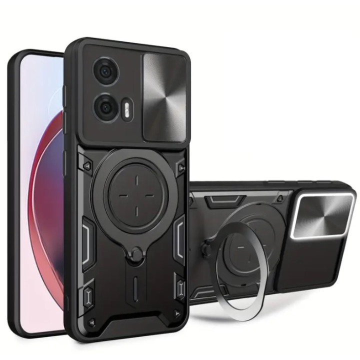 Чехол - накладка Omeve Magnetic Ring для Motorola Edge 50 Fusion