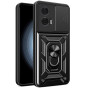 Чехол - накладка Ricco Camera Sliding для Motorola Edge 50 Fusion черный