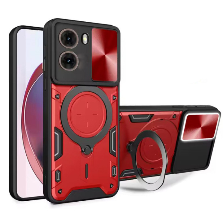 Чехол - накладка Omeve Magnetic Ring для Motorola Moto G05 / Moto E15