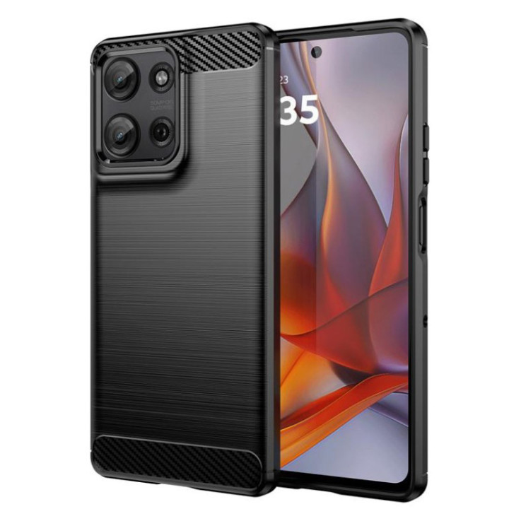 Чехол - накладка Carbon для Motorola Moto G75
