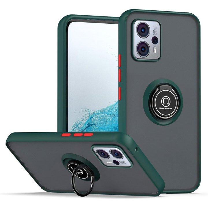 Чехол накладка TPU Color Matte Ring для Motorola Moto G13 / G23 / G53