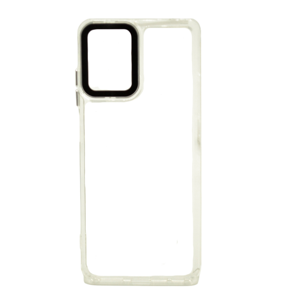 Чехол - накладка TPU Color Frame для Motorola Moto G24 / G24 Power​ прозрачный