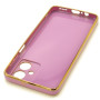 Чехол накладка Silicone Adds 6D для Motorola Moto G54 розовый