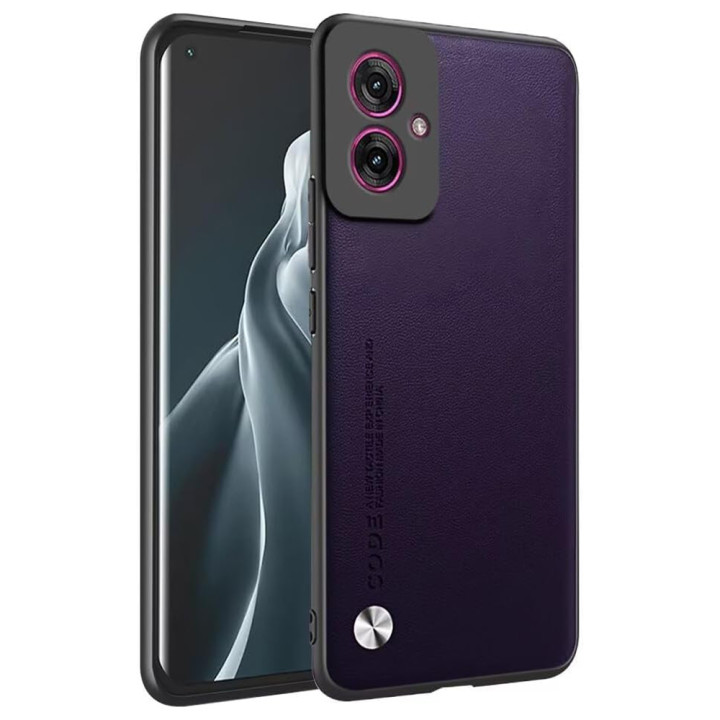 Кожаный чехол - накладка CODE Tactile Experience для Motorola Moto G55