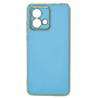 Чехол накладка Silicone Adds 6D для Motorola Moto G84 бирюзовый