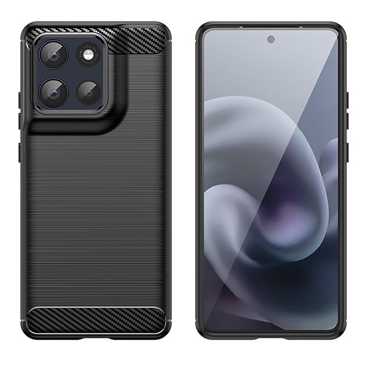  Чехол Polished Carbon для Motorola Moto G86