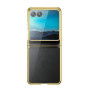 Чехол-накладка Omeve Frame для Motorola Razr 40 Ultra золотой