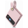 Чехол-накладка Omeve Flip Case для Motorola Razr 40 розовый