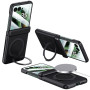 Чехол Omeve Shockproof Ring 360 для Motorola Razr 60 Ultra с магнитным кольцом