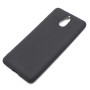Матовый чехол накладка Silicone Matted для Nokia 3.1, Black
