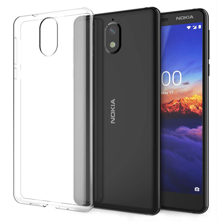 Прозрачный силиконовый чехол Slim Premium для Nokia 3.1