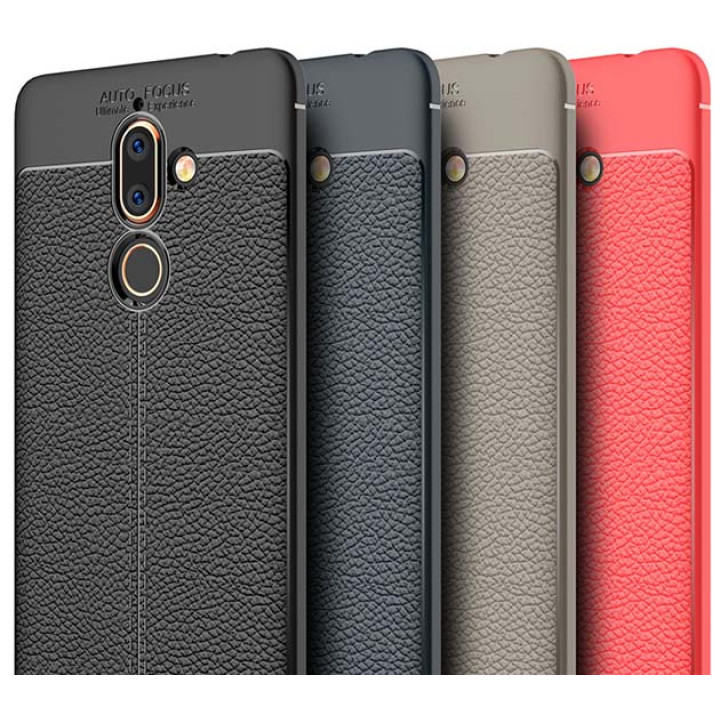 Чехол накладка Auto Focus для Nokia 7 Plus ТПУ