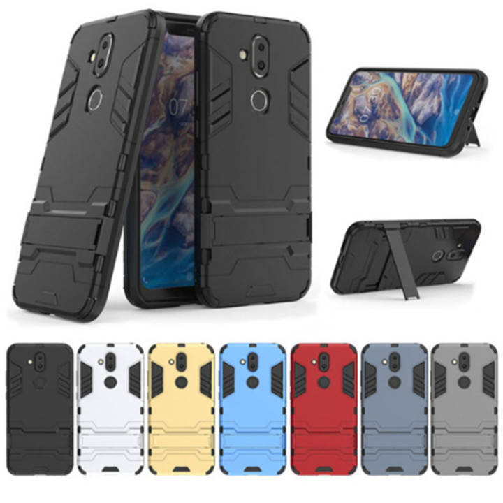 Чехол накладка Iron Man для Nokia 8.1/7.1 Plus/ X7