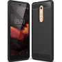 Чехол накладка Polished Carbon для Nokia 5.1