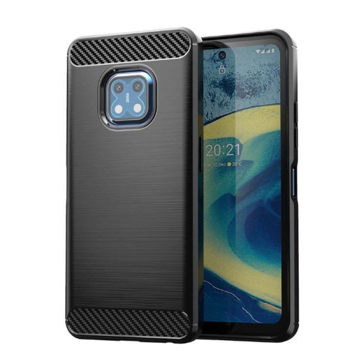 Чехол накладка Polished Carbon для Nokia XR20