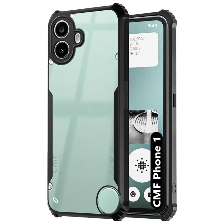 Противоударный чехол Acryl Armor Shell для Nothing CMF Phone 1​, Black