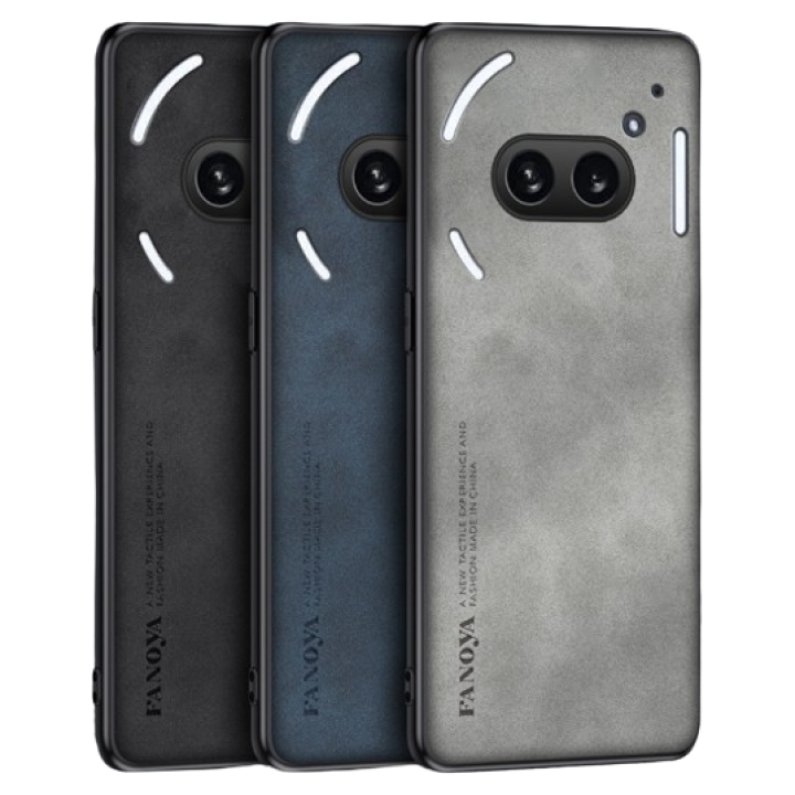 Кожаный чехол - накладка Fanoya для Nothing Phone (2a) / (2a) Plus